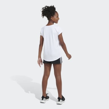 Youth Training White SS ESSENTIAL TEE