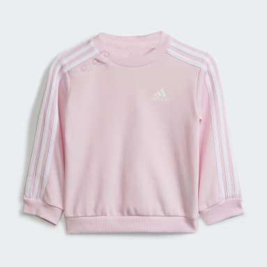 Kids Clothing Pink adidas Kids Jogger And Hoodie Set