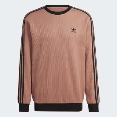 เสื้อคอกลมผ้าวาฟเฟิล Adicolor Classics
