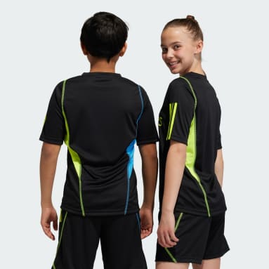 Kids Football Black Arsenal Tiro 23 Training Jersey