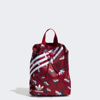 Thebe Magugu Mini Bucket Backpack Czerwony