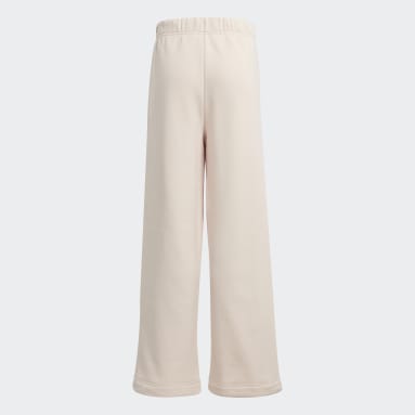 Pantalon large en molleton de coton Lounge Rose Adolescents 8-16 Years Sportswear
