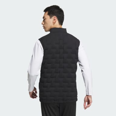 남성 Golf Black 프로스트가드 다운 베스트