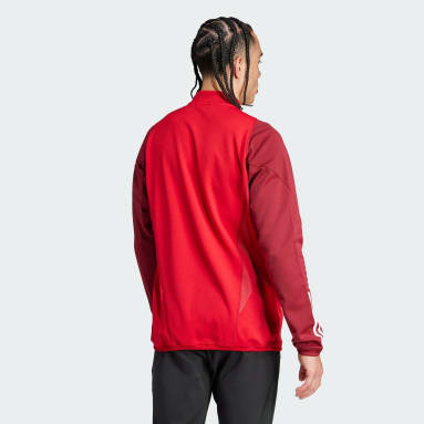 Men Football Red Benfica Tiro 23 Training Jacket