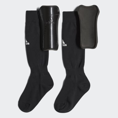 AdidasYouth Soccer Black Sock Guard