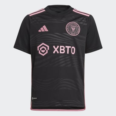 Camisola Alternativa 23/24 do Inter Miami CF – Criança Preto Criança Futebol