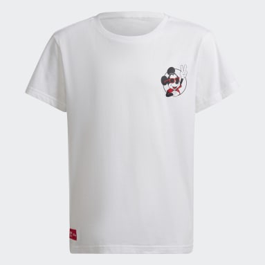 Camiseta Disney Mickey and Friends Branco Kids Originals