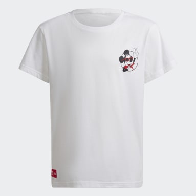 Remera Disney Mickey y Amigos Blanco Niño Originals