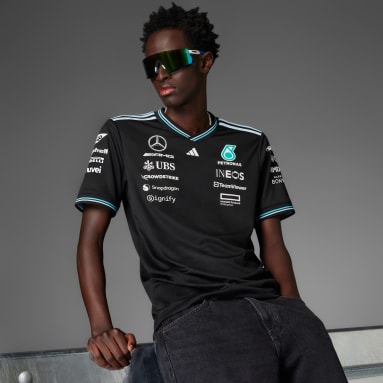 เสื้อนักแข่งทีม MERCEDES - AMG PETRONAS FORMULA ONE (เกรดนักแข่ง)