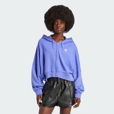 Essentials Short Full-Zip French Terry Hoodie