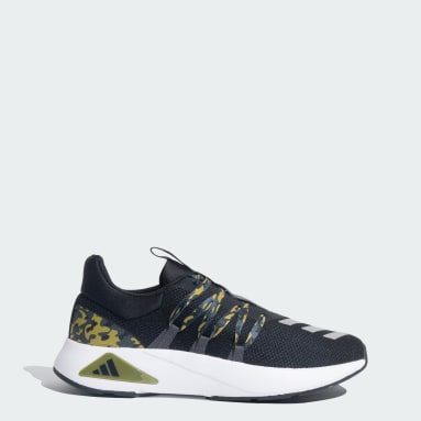 Men Running Black RUNIN TECH SHOES