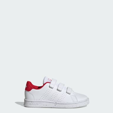 Děti Sportswear bílá Boty Advantage Lifestyle Court Hook-and-Loop