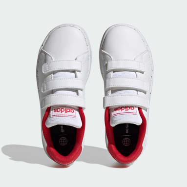 Børn Sportswear Hvid Advantage Lifestyle Court Hook-and-Loop sko