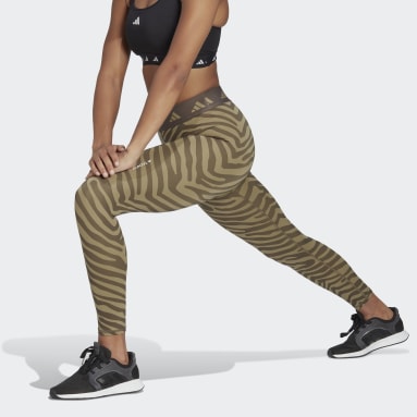 Mallas 7/8 Hyperglam Techfit Cebra Multicolor Mujer Training