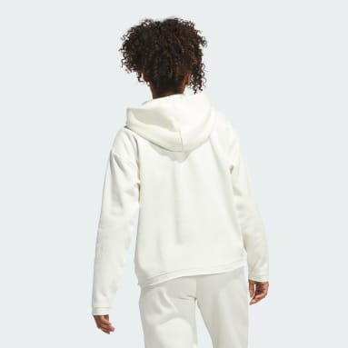 Women Basketball White Select Hoodie