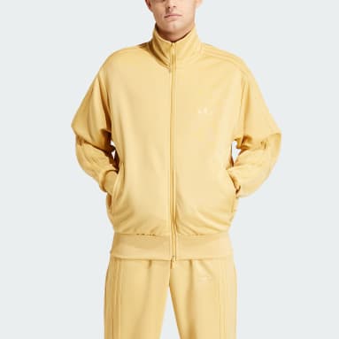 Survetement adidas homme on sale jaune