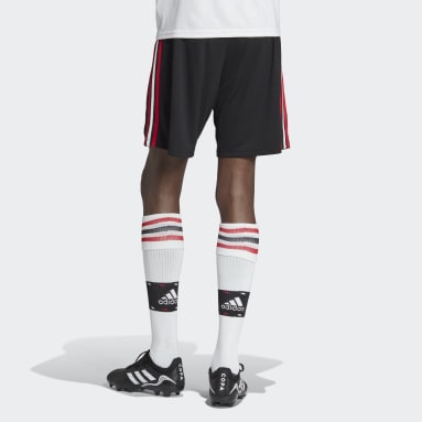 Shorts Uniforme de Visitante Manchester United 22/23 Negro Hombre Fútbol