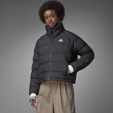 Dam City Outdoor Svart Helionic Relaxed Fit Down Jacket