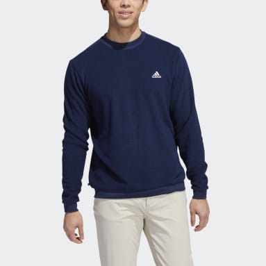 Men Golf Blue Core Crew Golf Sweatshirt