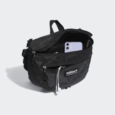 Cangurera adidas Adventure Grande Negro Originals