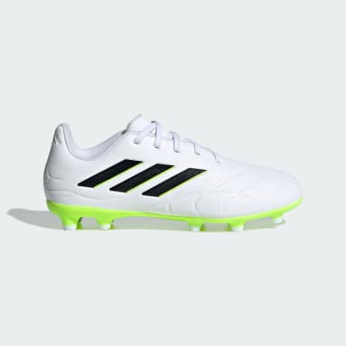 Kids Football White Copa Pure.3 Firm Ground Boots
