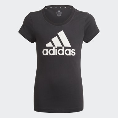 Camiseta adidas Essentials Tee Negro Niña Sportswear