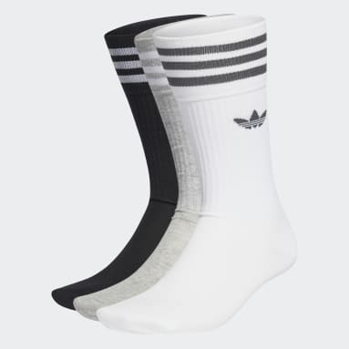 Chaussettes mi-mollet (3 paires) Blanc Originals