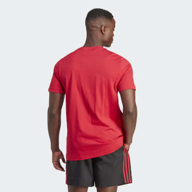 Manchester United DNA Graphic T-skjorte Rød