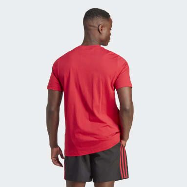 Men Soccer Red Manchester United DNA Graphic Tee