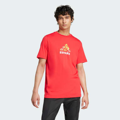 เสื้อยืดพิมพ์ลายสำหรับแฟนบอล Spain