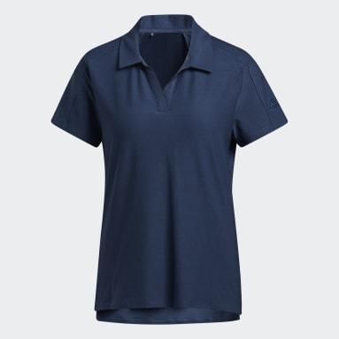 Women Golf Blue Go-To Primegreen Short Sleeve Polo Shirt