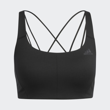 Top Deportivo CoreFlow Soporte Medio Negro Mujer Studio