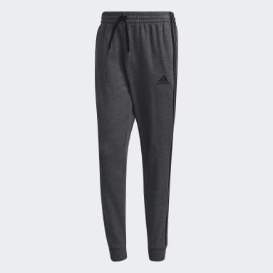 Essentials French Terry Tapered Cuff 3-Stripes Pants