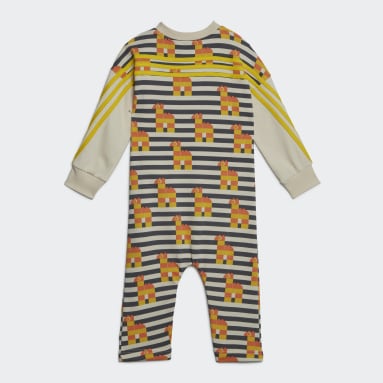 Infant & Toddler Sportswear Beige adidas x Classic LEGO® Bodysuit