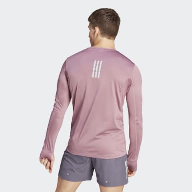 Camisola Own the Run Rosa Homem Running