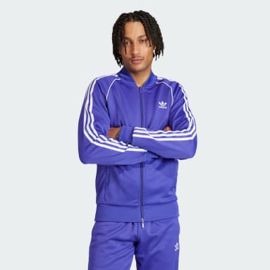 Casacas Y Poleras Adicolor Purpura Hombre adidas PE