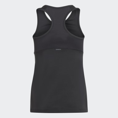 Mädchen Fitness & Training AEROREADY Techfit Kids Tanktop Schwarz