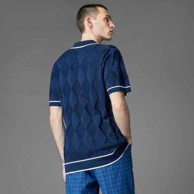 Originals Argyle Knit Polo Shirt