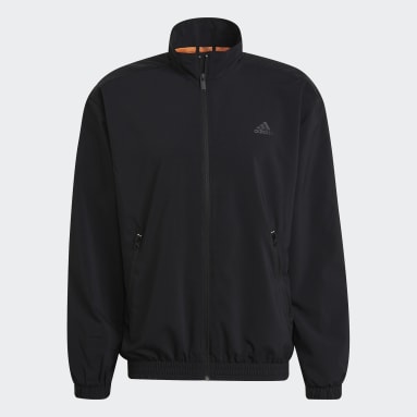 Men Sportswear Black adidas Sportswear Woven 3-Stripes Track Top