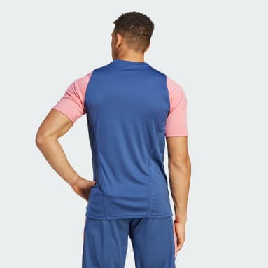 Camiseta entrenamiento Olympique de Lyon Tiro 23 Azul Hombre Fútbol