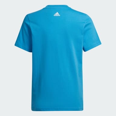 Camiseta Essentials Azul Meninos Sportswear