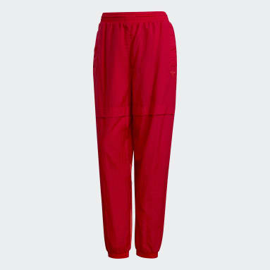 Track pants adicolor Sliced Trefoil Japona Rosso Donna Originals
