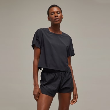 Camiseta Running Y-3 Negro Mujer Y-3