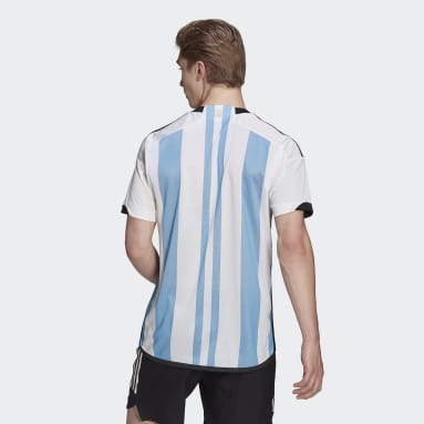 Camiseta de Local Argentina 22 Blanco Hombre Fútbol