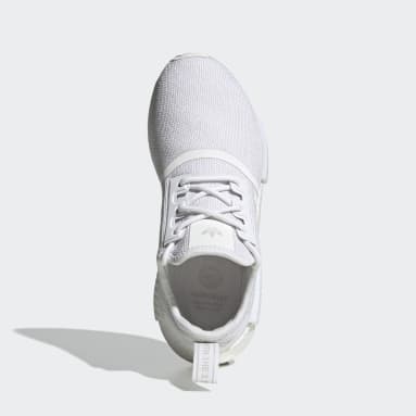 Kinder Originals NMD_R1 Refined Schuh Weiß