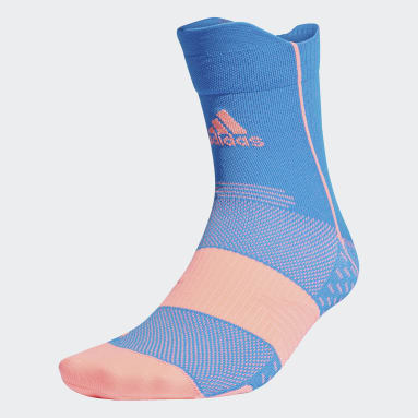 Running Adizero Ankle Socken Blau