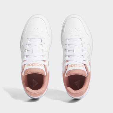 Women's Essentials White Hoops 3.0 Shoes