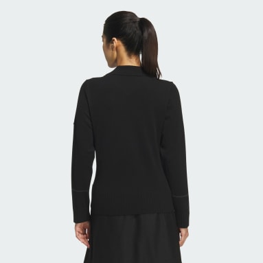 롱 슬리브 니트 폴로 셔츠