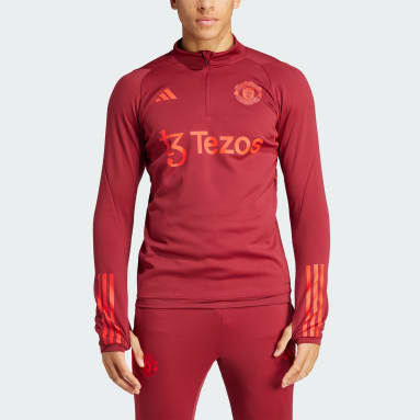 Männer Fußball Manchester United Tiro 23 Trainingsoberteil Rot