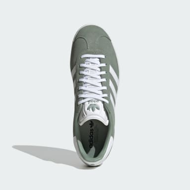 Women Originals Green Gazelle Shoes
